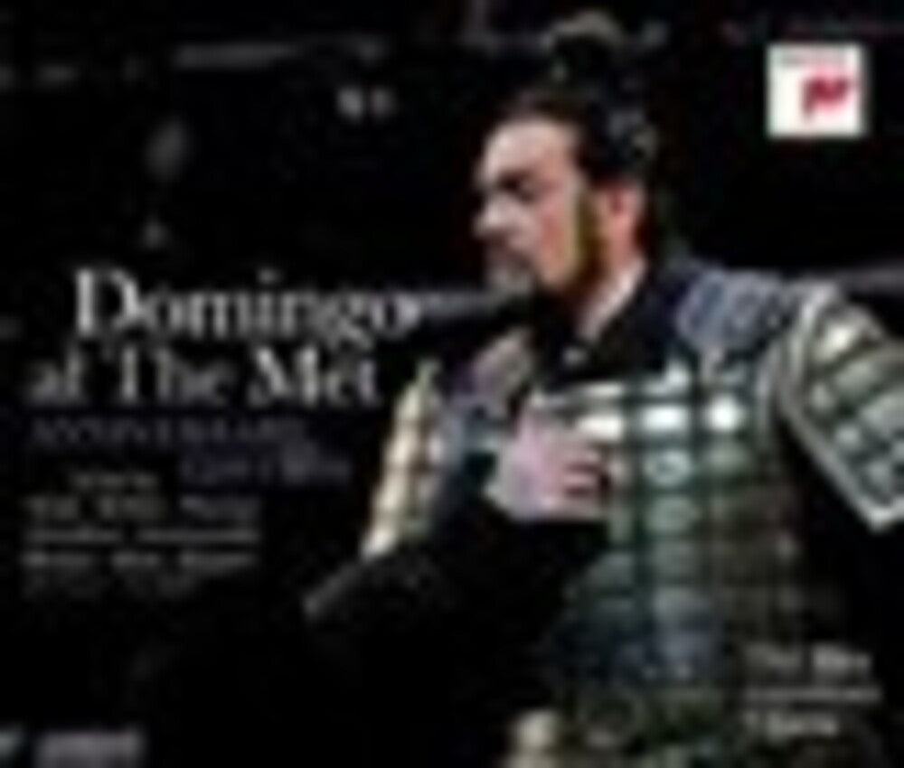 the album cover for Placido Domingo - Placido Domingo At The Met
