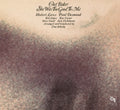 the album cover for Chet Baker - She Was Too Good To Me