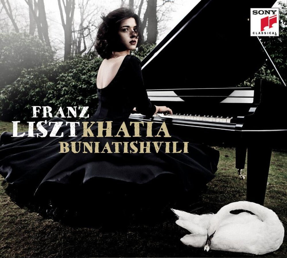 the album cover for Khatia Buniatishvili - Franz Liszt (W/Dvd) [Limited Edition] [Digipak]