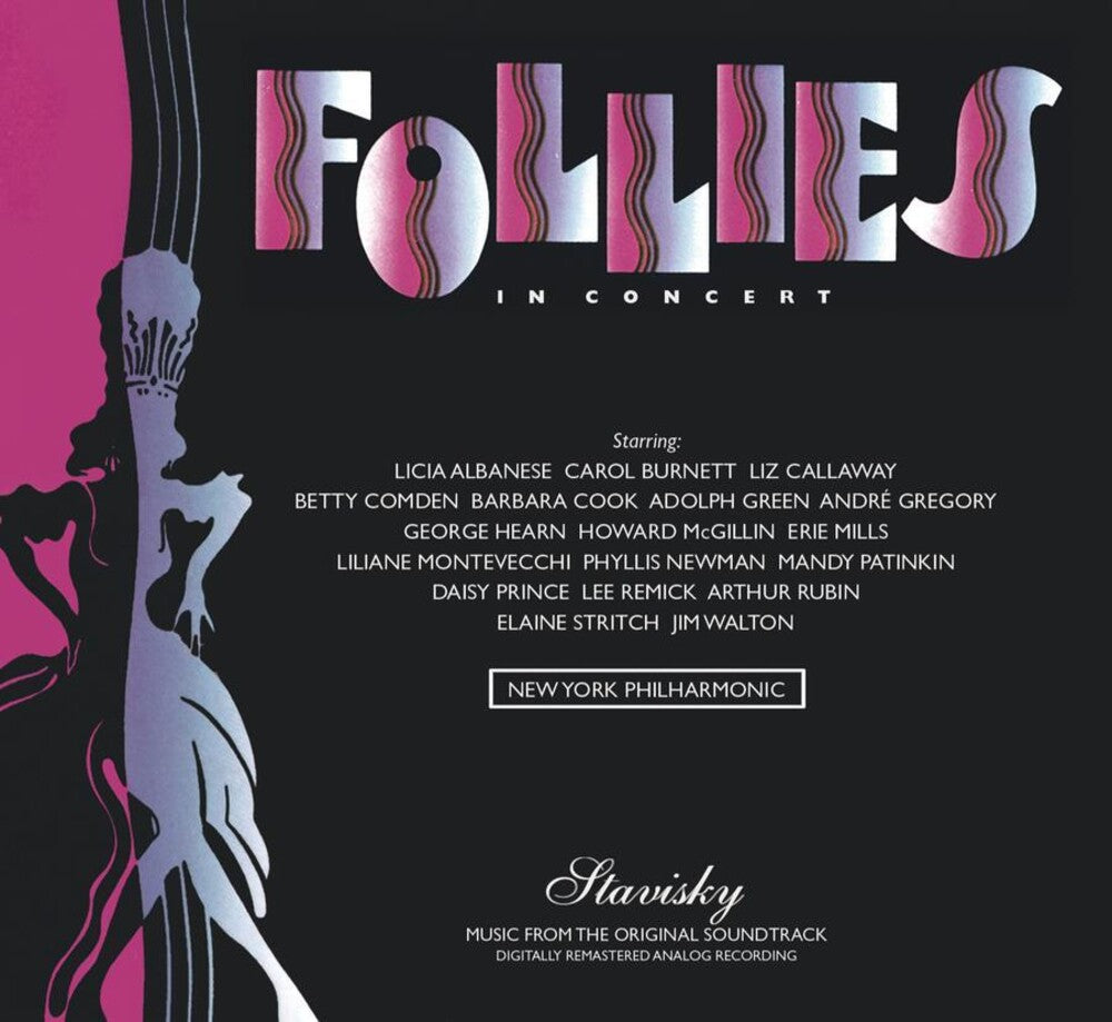 the album cover for Broadway Cast - Follies In Concert