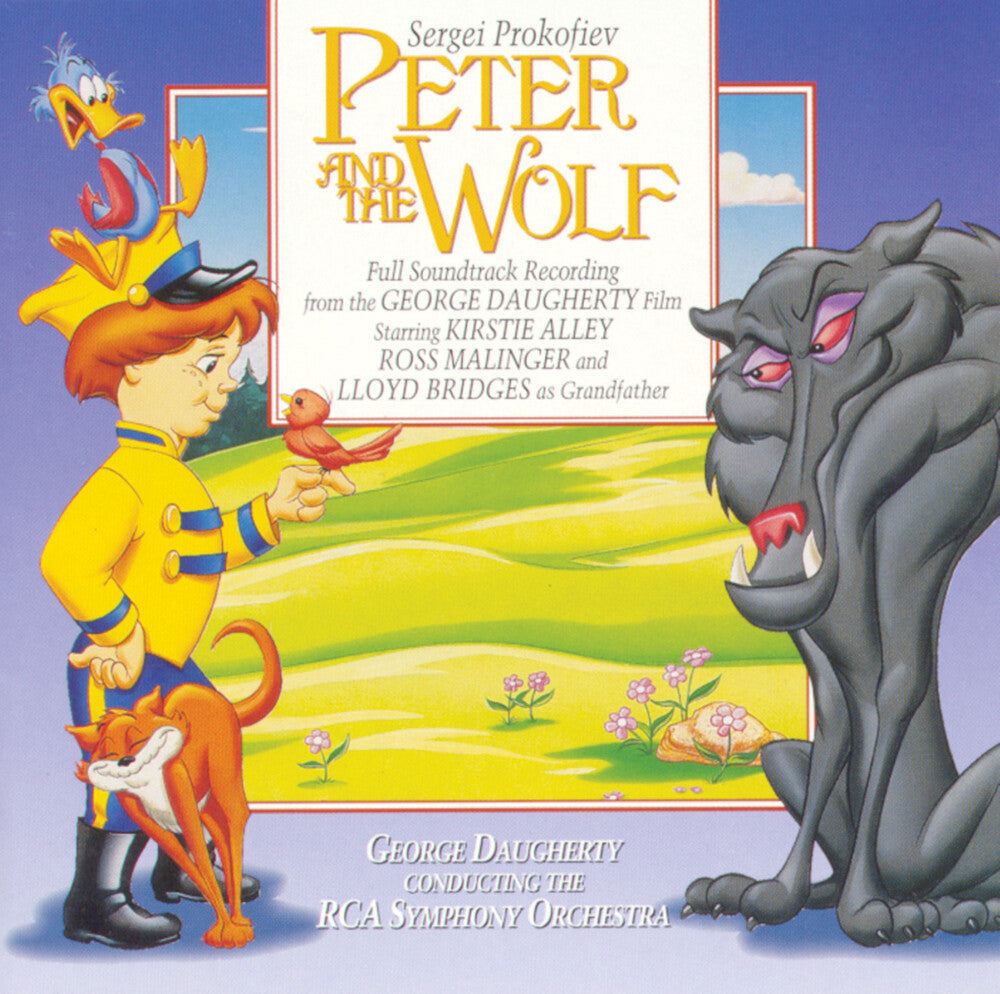 the album cover for George Daugherty - Peter & The Wolf / O.S.T.