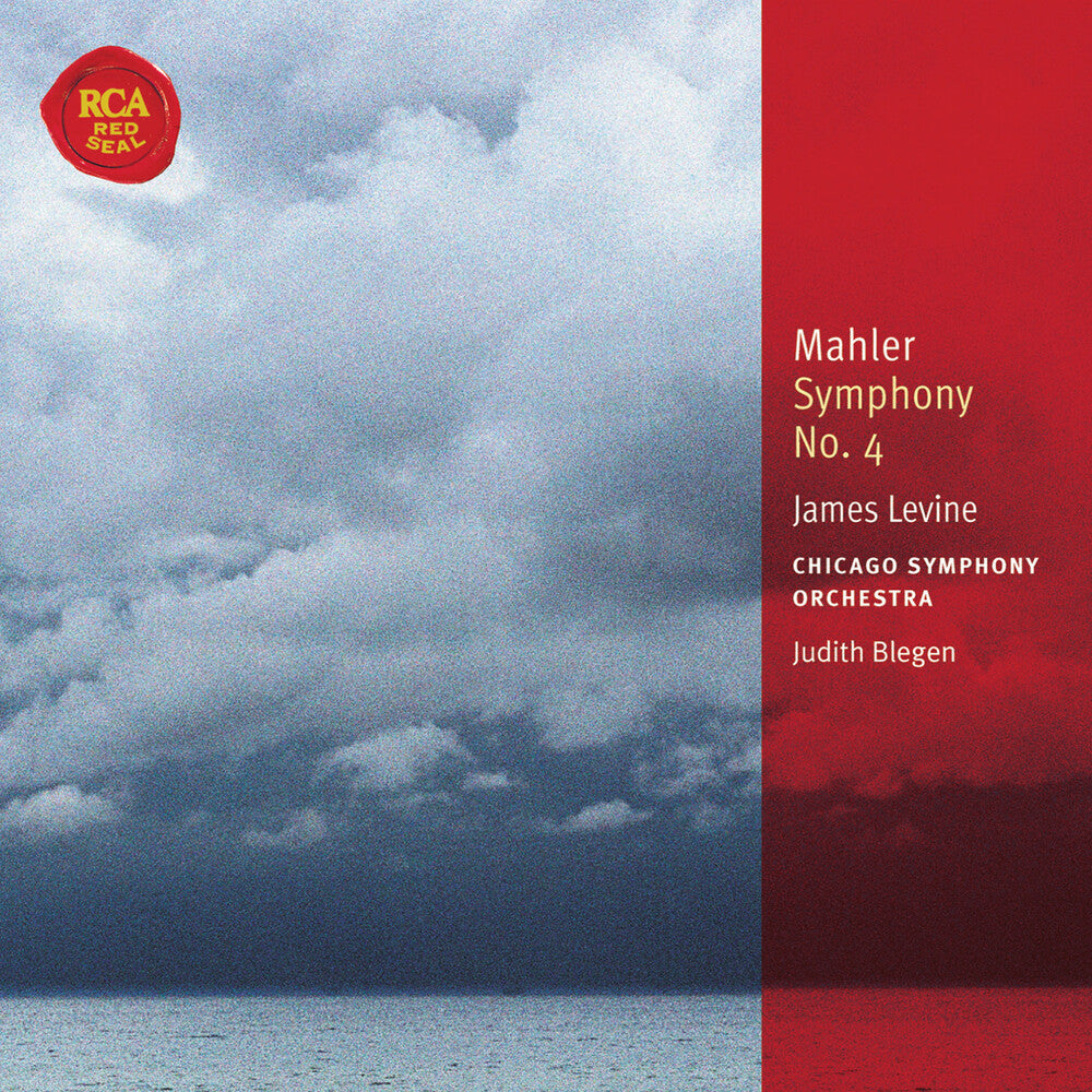 the album cover for James Levine - Symphony No 4 [Remastered]