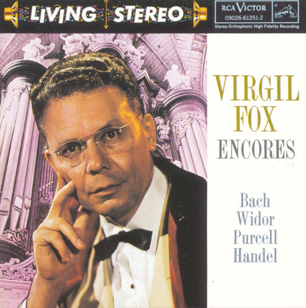 the album cover for Virgil Fox - Organ Recital