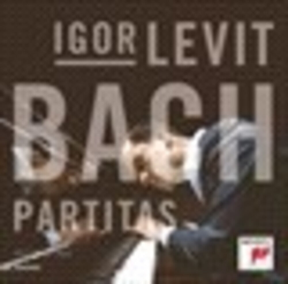 the album cover for Bach / Igor Levit - Partitas Bwv 825-830
