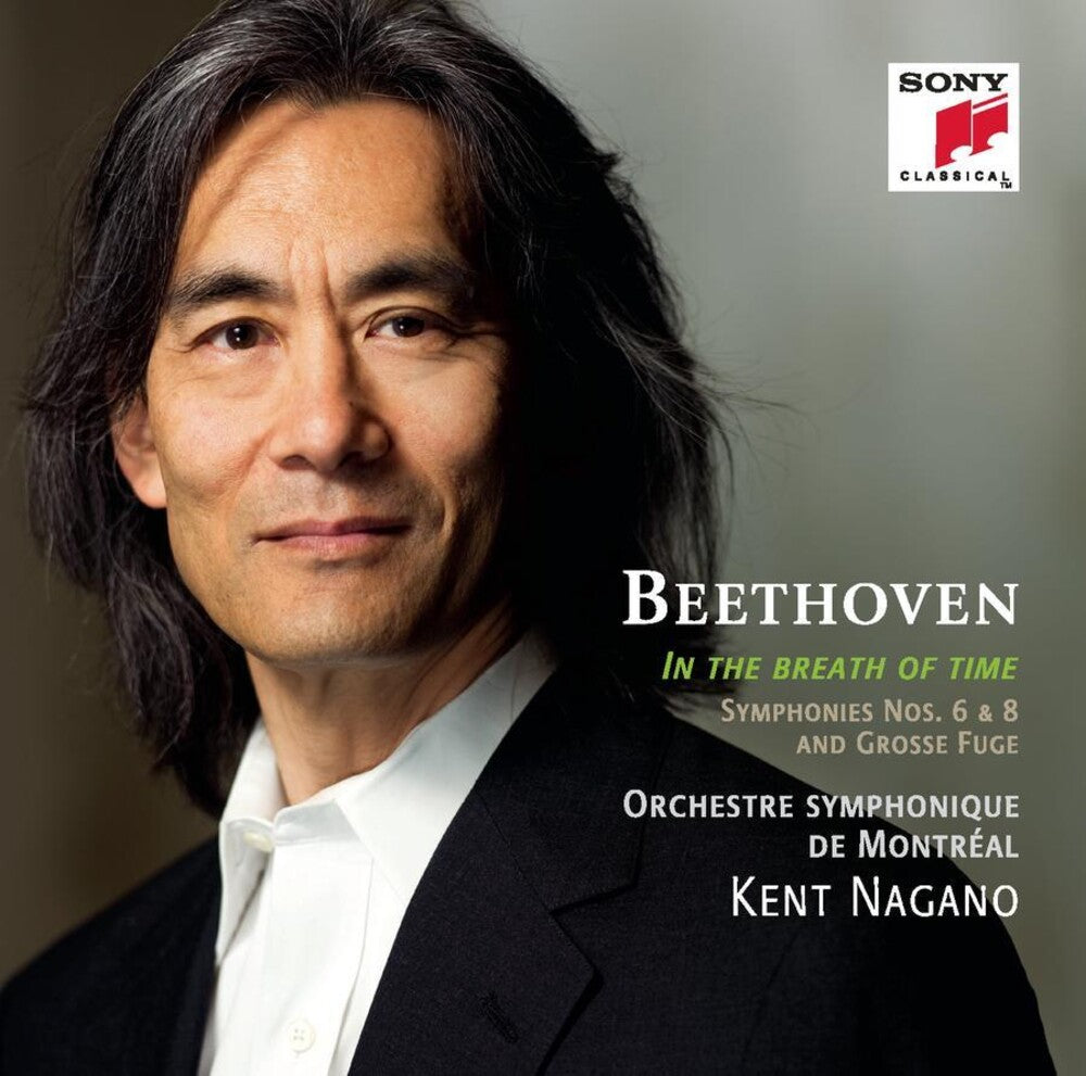 the album cover for Beethoven / Kent Nagano - Symphonies Nos 6 & 8: Grosse Fuge (Bril)