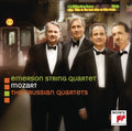 the album cover for Mozart / Emerson String Quartet - Prussian Quartets