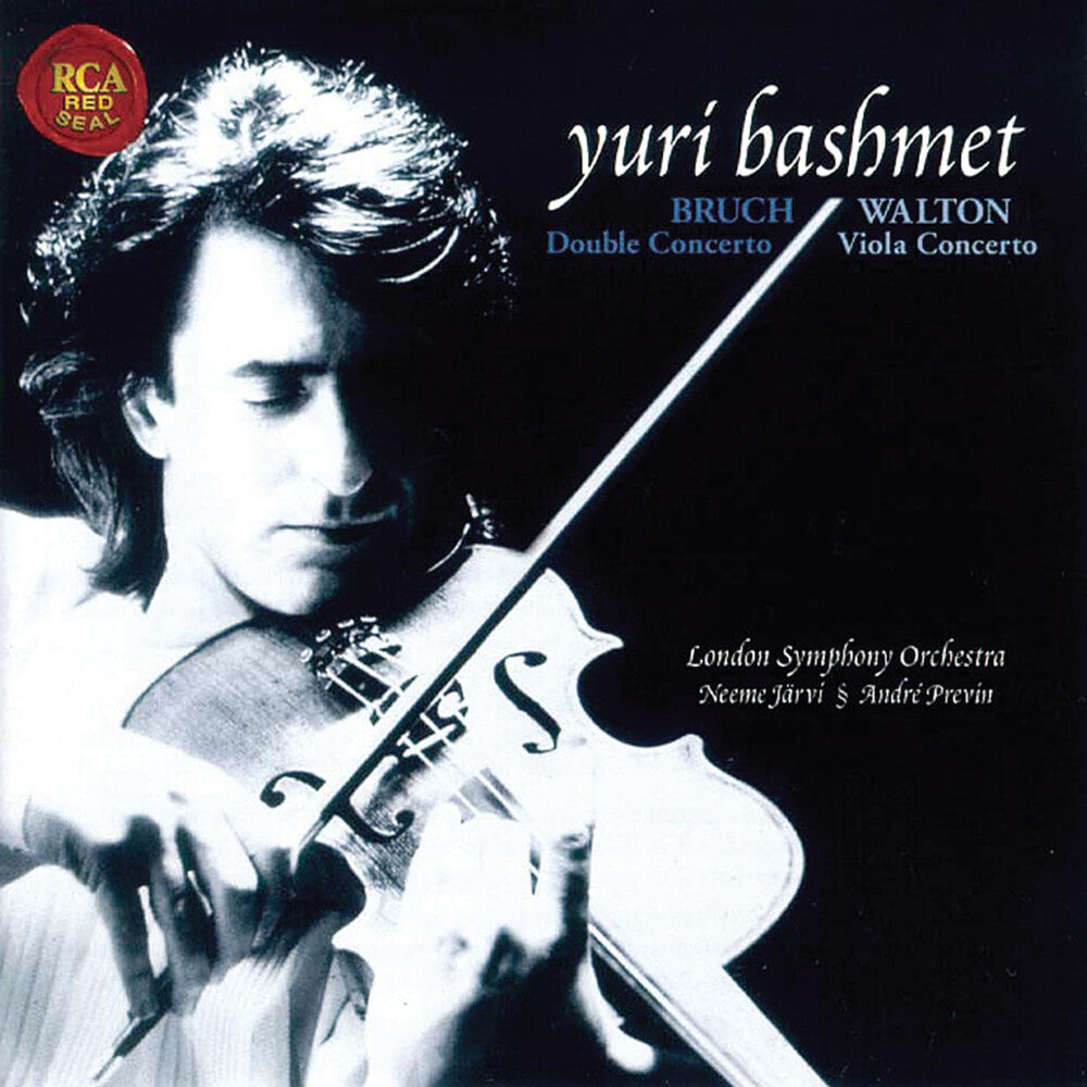 the album cover for YURI BASHMET - Plays Bruch/Walton