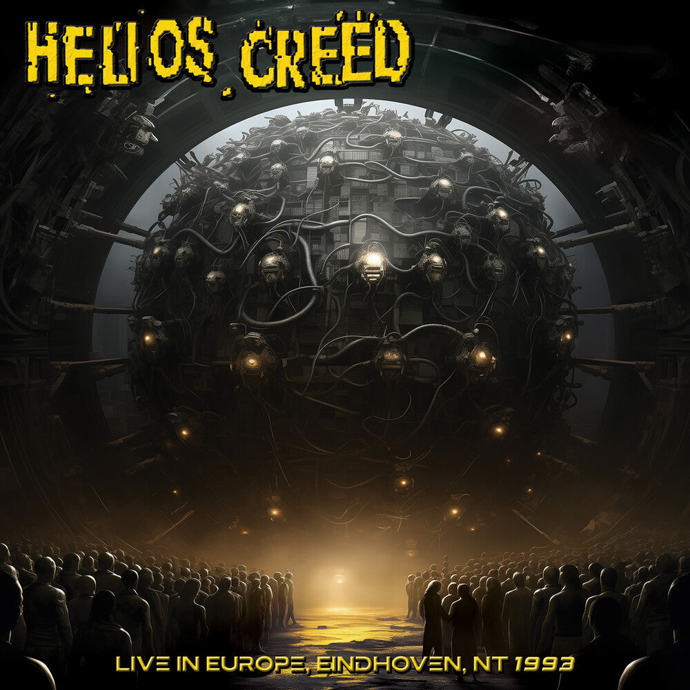 the album cover for Helios Creed - Live In Europe - Eindhoven, Nt 1993 - Silver (Slv)