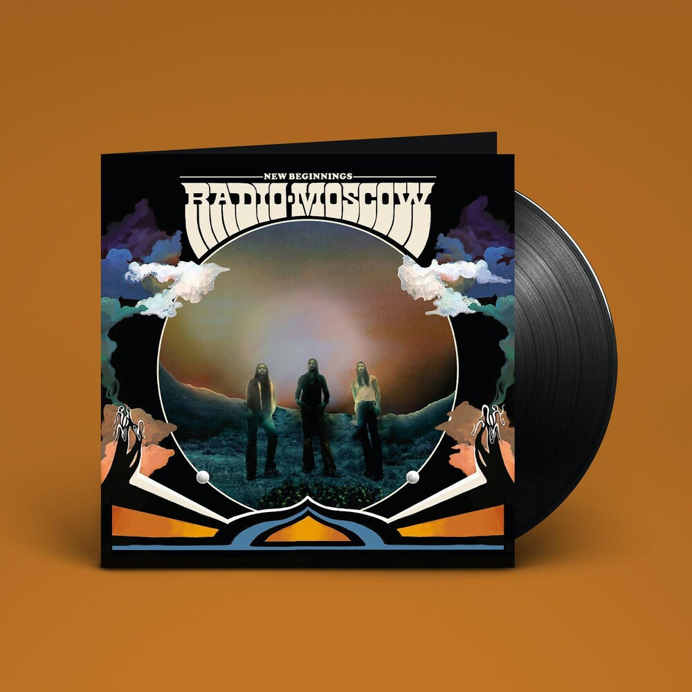 the album cover for Radio Moscow - New Beginnings