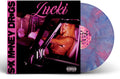 the album cover for Lucki - S-X M-Ney Dr-Gs (W/Book) [Colored Vinyl]