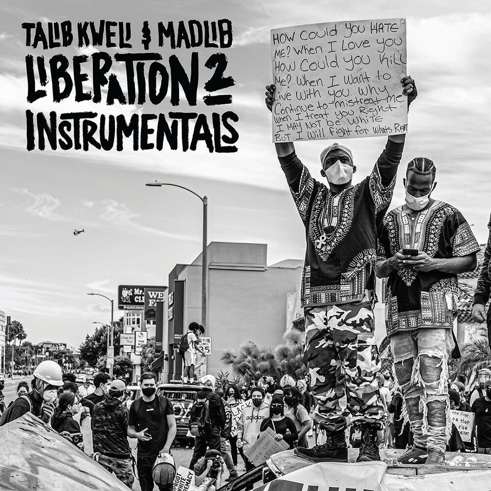 the album cover for Madlib - Liberation 2 (Instrumentals)