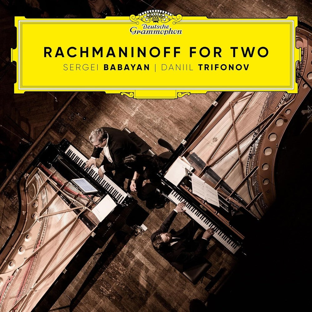 the album cover for Rachmaninoff / Daniil Trifonov  / Babayan,Sergei - Rachmaninoff: Duos (Can)