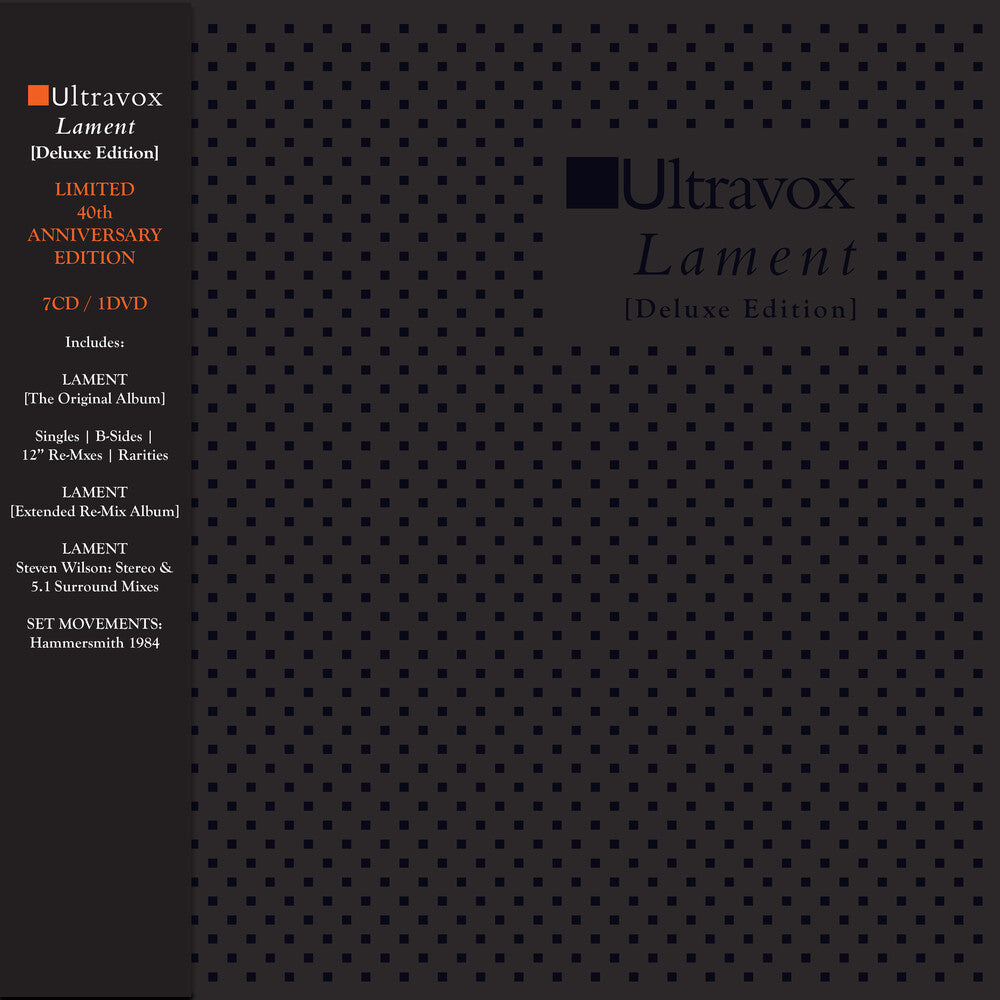 the album cover for Ultravox - Lament (Deluxe Edition): Limited 40th Anniversary