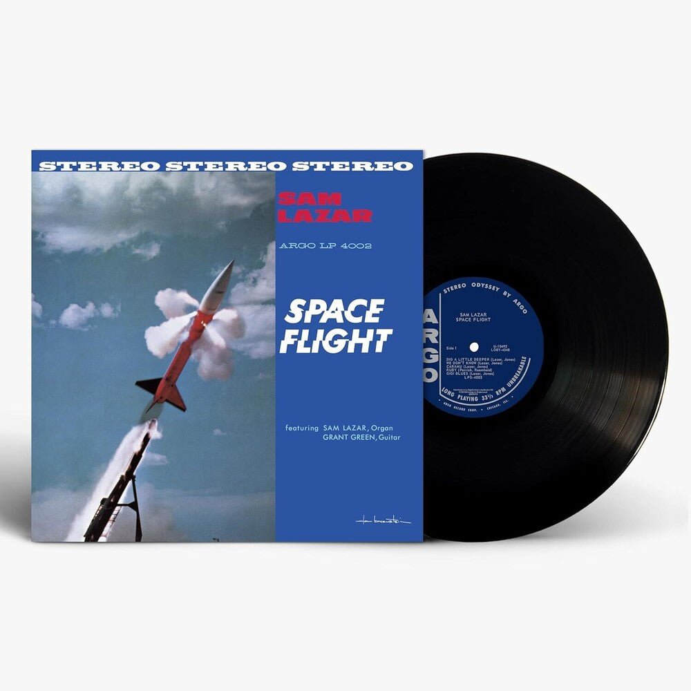 the album cover for Sam Lazar - Space Flight (Verve By Request Series)