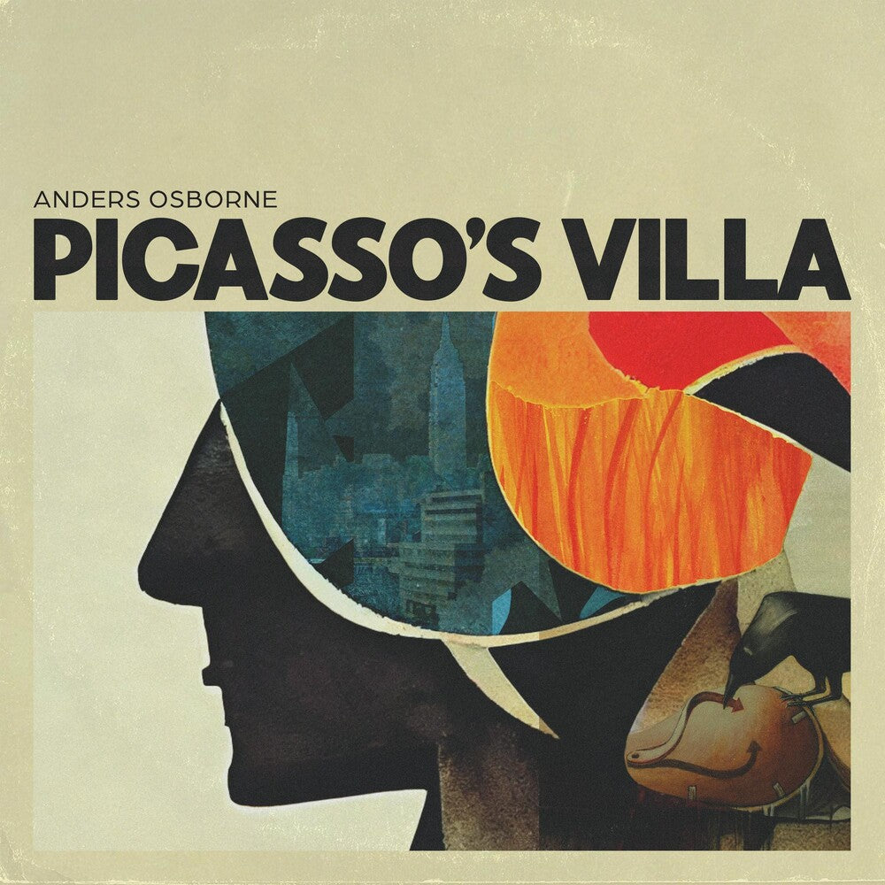 the album cover for Anders Osborne - Picasso's Villa