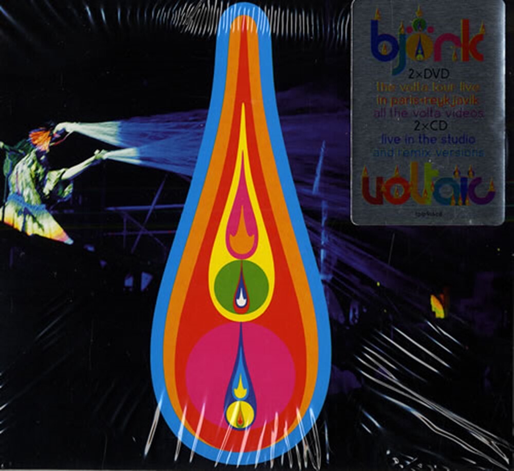 the album cover for Bjork - Voltaic (W/Dvd) (Ntr0) (Uk)