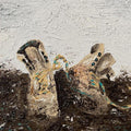 the album cover for Apollo Brown - Skilled Trade [Colored Vinyl] (Crem) (Gol) (Spla)