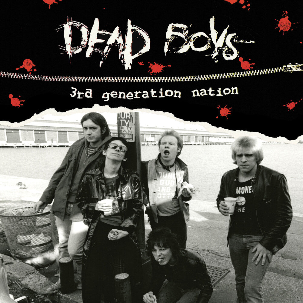 the album cover for Dead Boys - 3rd Generation Nation [Colored Vinyl] (Red) [Reissue]