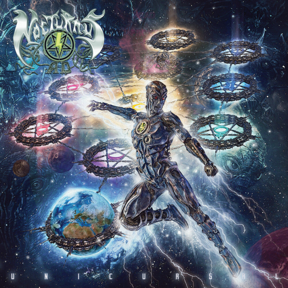 the album cover for Nocturnus Ad - Unicursal