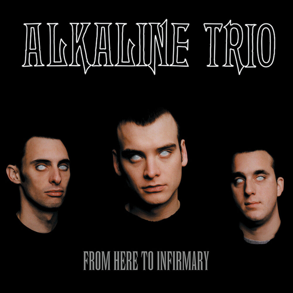 the album cover for Alkaline Trio - From Here To Infirmary (Blk) [Colored Vinyl] (Red) (Spla)