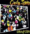the album cover for Circle Jerks - Group Sex