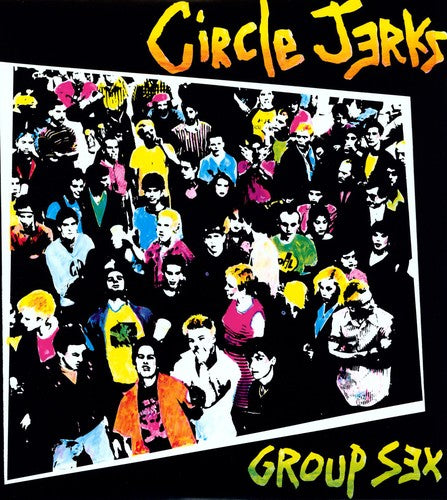 the album cover for Circle Jerks - Group Sex