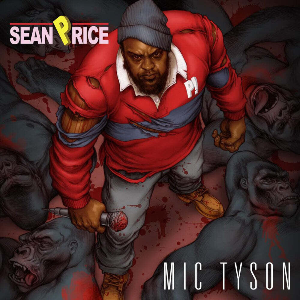 the album cover for Sean Price - Mic Tyson (Blk) [Colored Vinyl] (Red) (Spla)