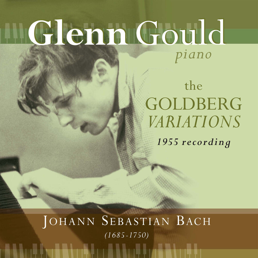 the album cover for Bach / Glenn Gould - Bach: Goldberg Variations [Colored Vinyl] (Grn) [Limited Edition] (Hol)