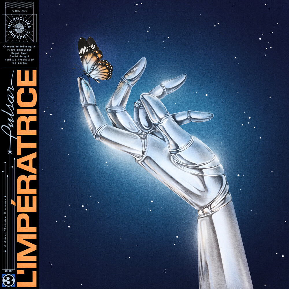 the album cover for LImperatrice - Pulsar [Indie Exclusive Tangerine LP]