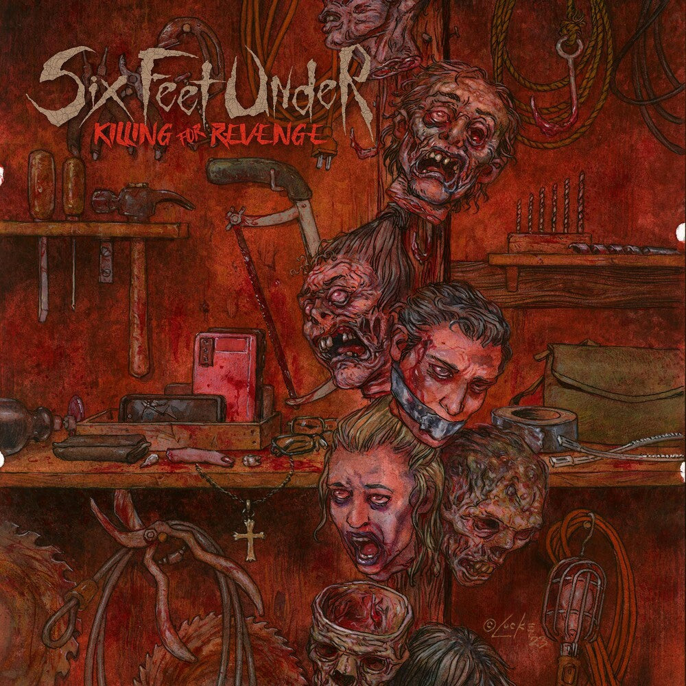 the album cover for Six Feet Under - Killing For Revenge [CD]