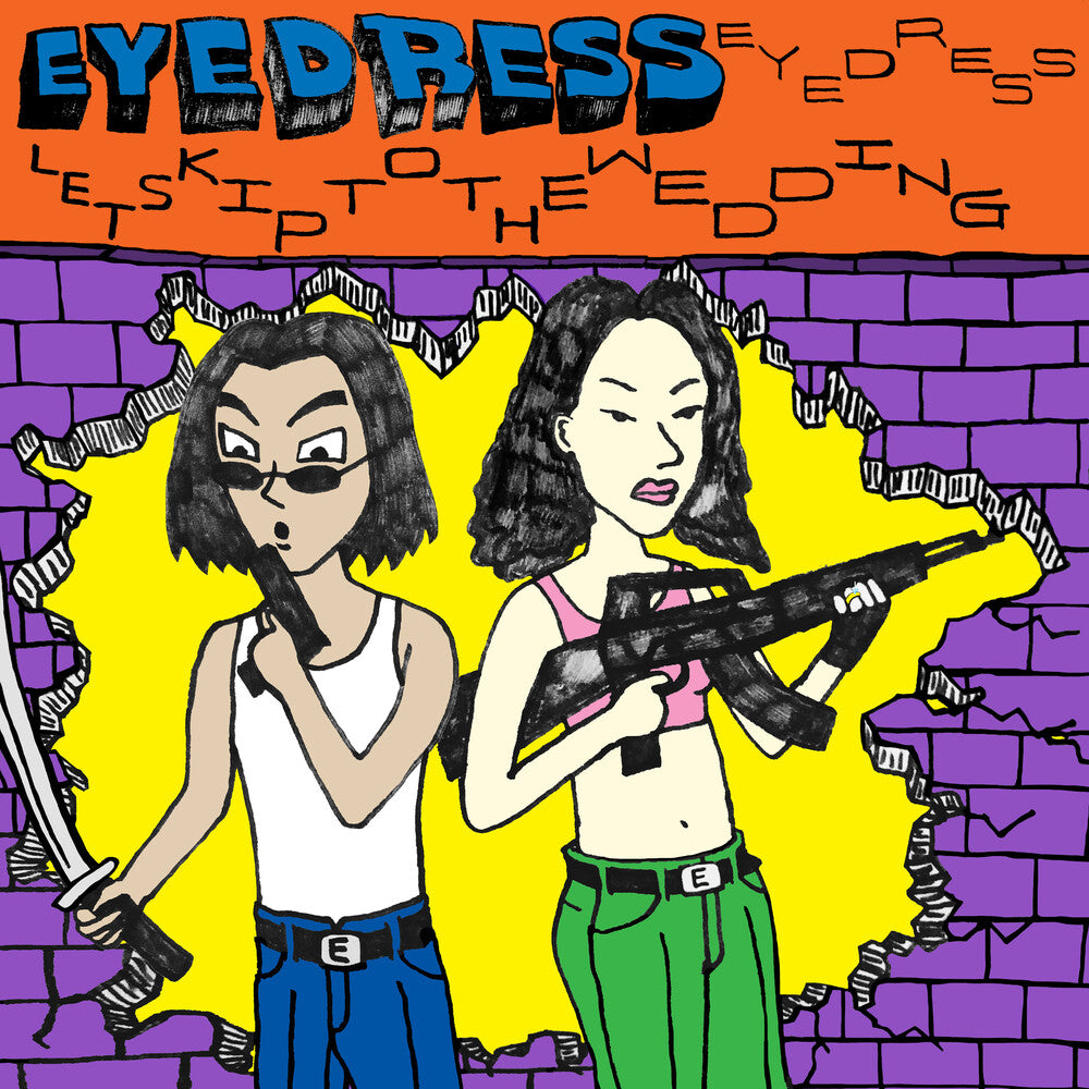 the album cover for Eyedress - Let's Skip To The Wedding [Colored Vinyl] [Limited Edition] [180 Gram] (Ylw)