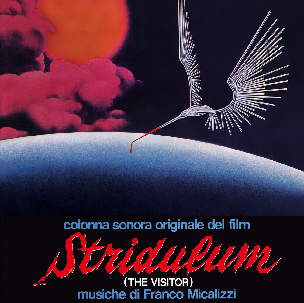 the album cover for Micalizzi.Franco (Bonus Tracks) (Ogv) - Stridulum The Visitor - O.S.T. (Bonus Tracks)