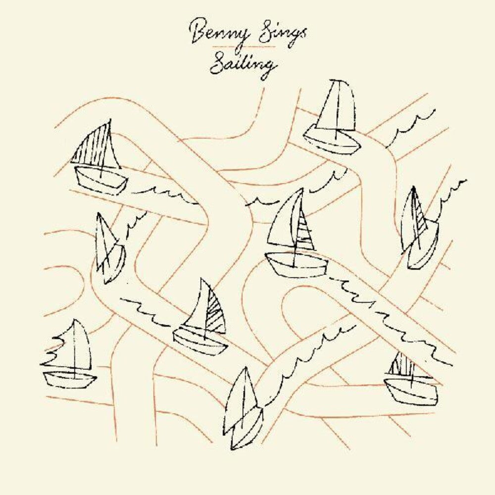 the album cover for Benny Sings - Sailing