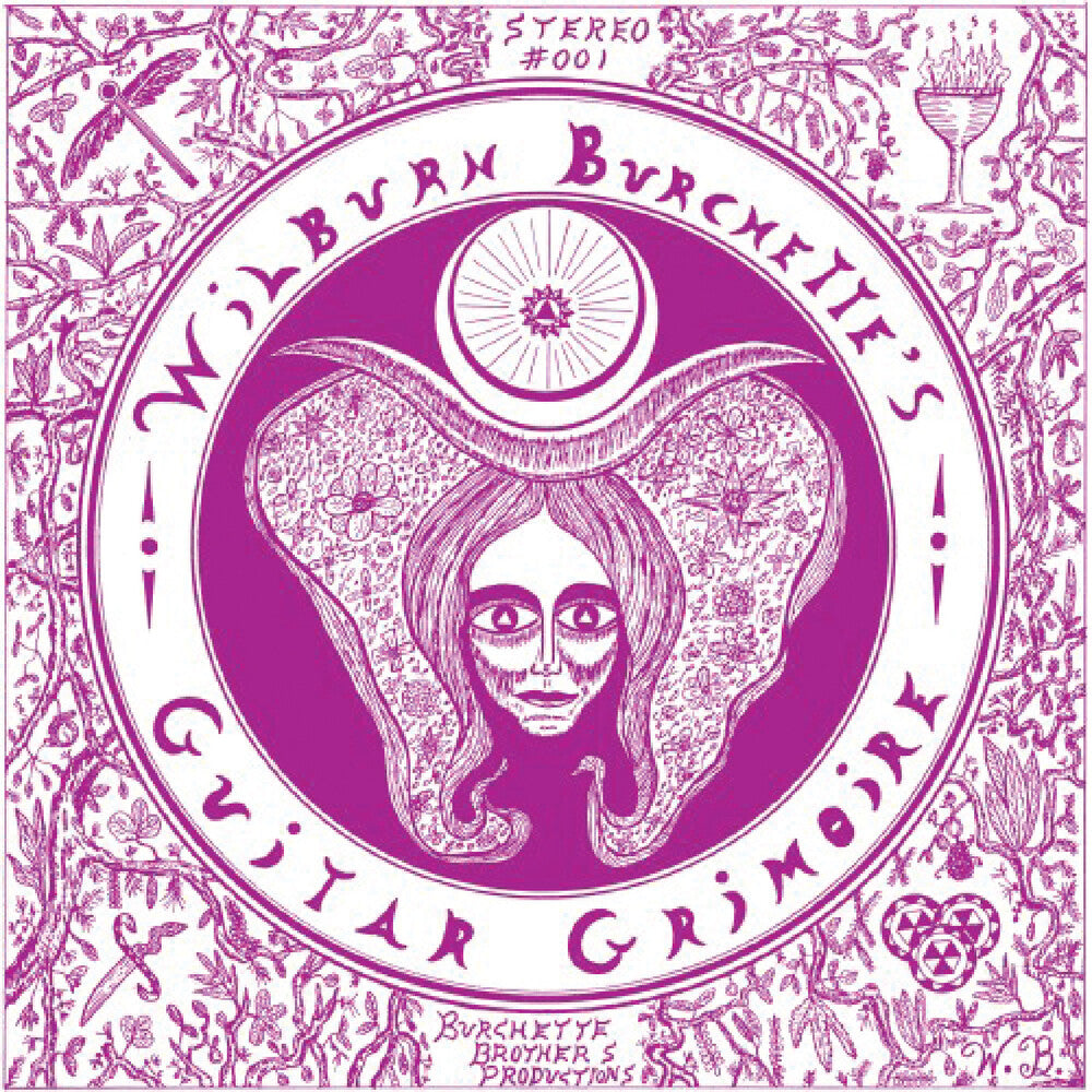 the album cover for Master Burchette  Wilburn - Guitar Grimoire
