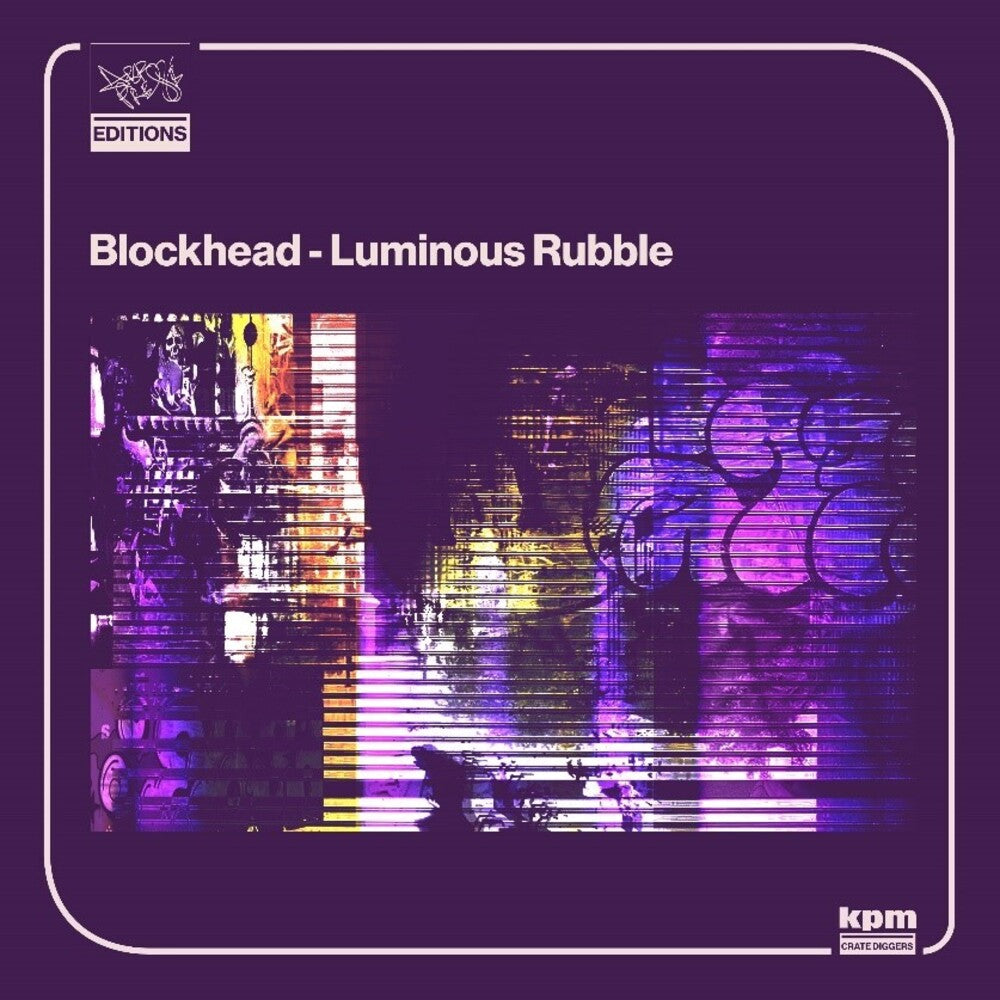 the album cover for Blockhead - Luminous Rubble