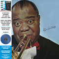 the album cover for Louis Armstrong - Definitive Album By Louis Armstrong (Blue) [Colored Vinyl]