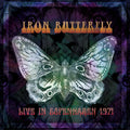 the album cover for Iron Butterfly - Live In Copenhagen 1971 [Colored Vinyl] (Gry) [Reissue]