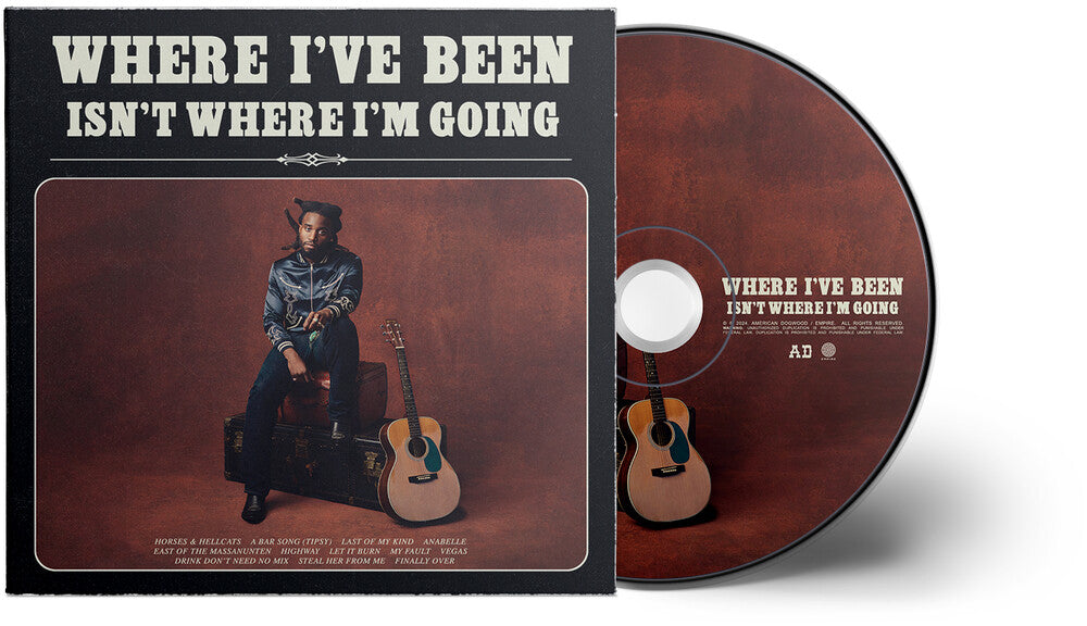 the album cover for Shaboozey - Where I've Been Isn't Where I'm Going [CD]