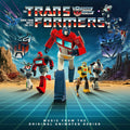 the album cover for Transformers - Hasbro Presents: Transformers: Music From The Original Animated Series