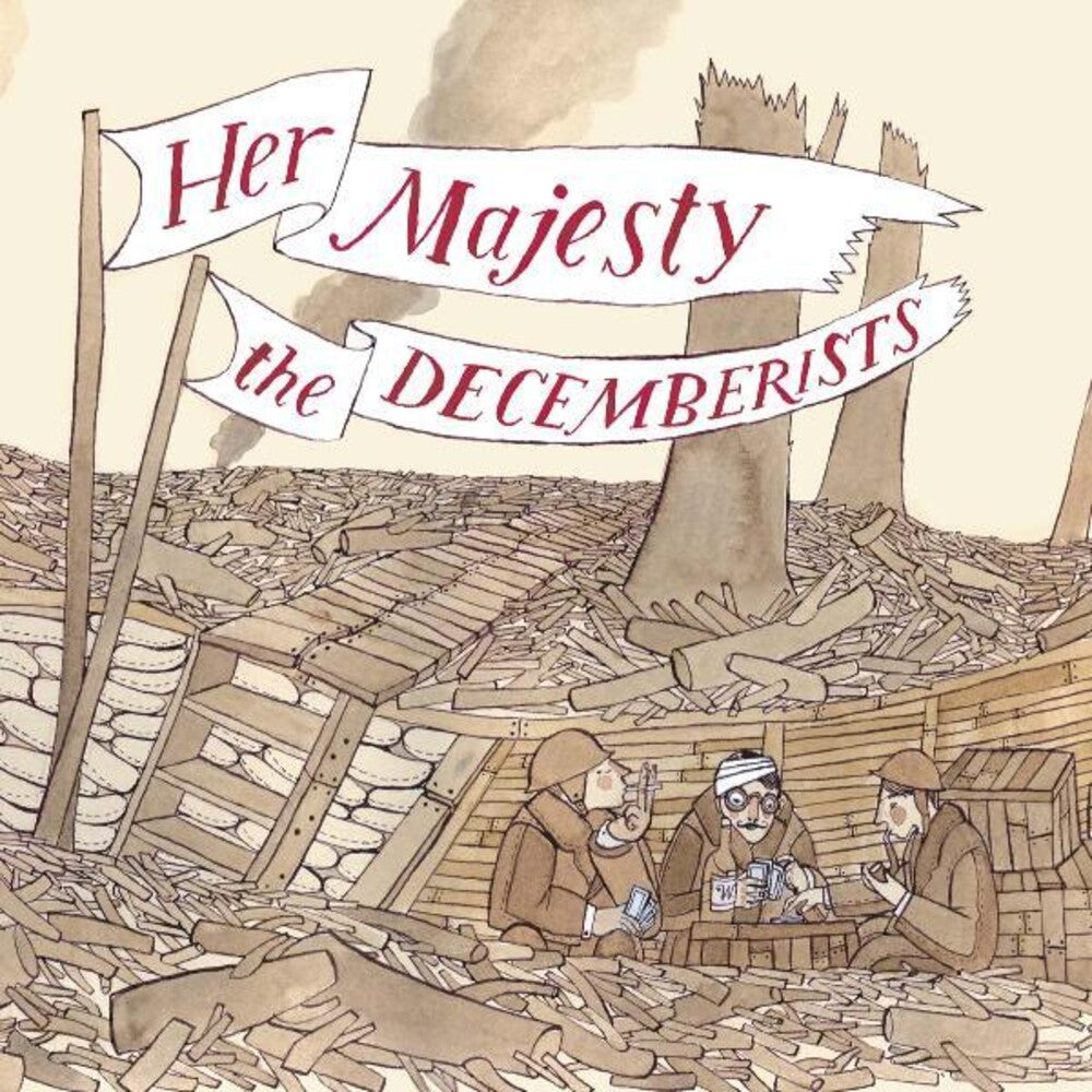 the album cover for The Decemberists - Her Majesty The Decemberists [Colored Vinyl] (Pech) (Post)