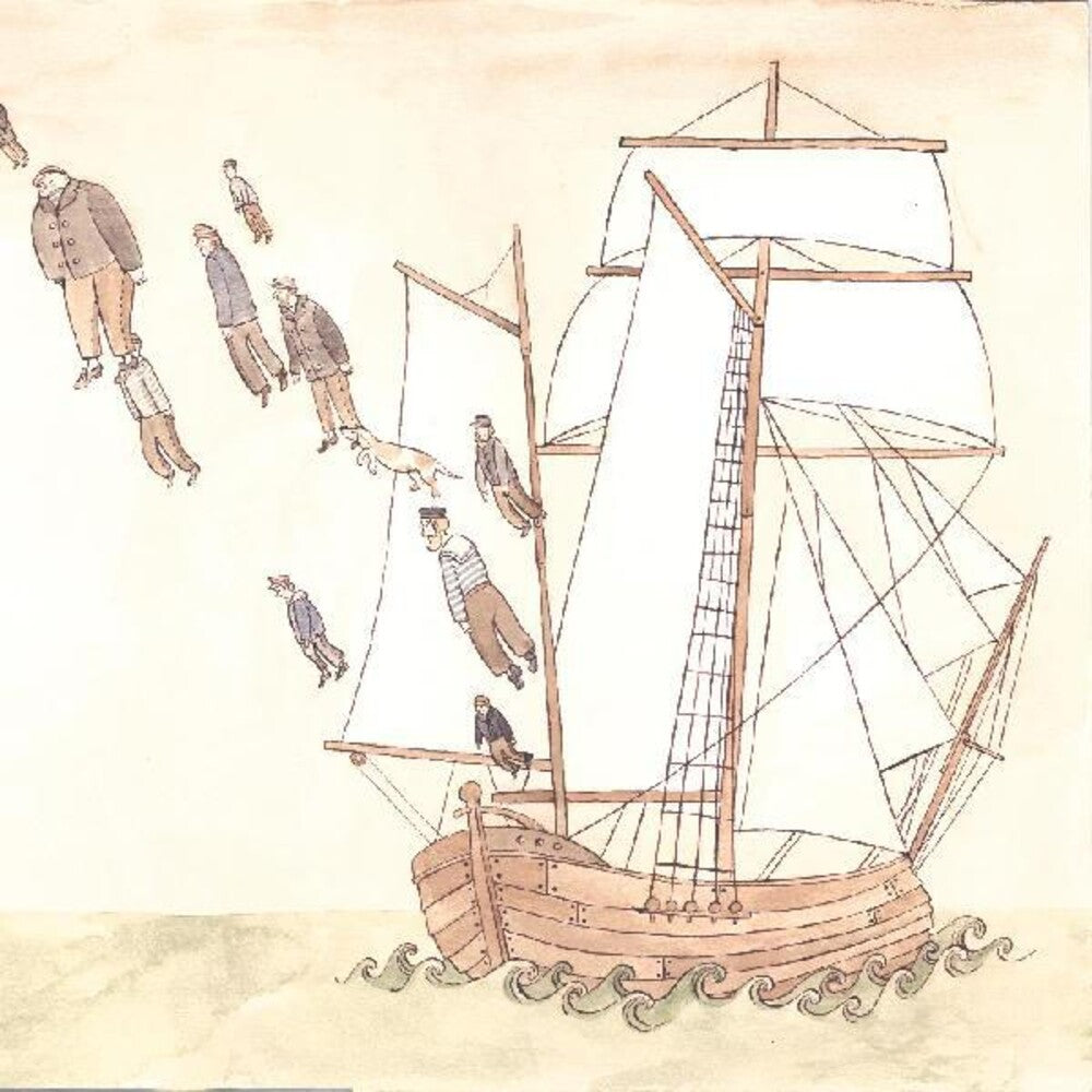 the album cover for The Decemberists - Castaways And Cutouts (Blue) [Colored Vinyl] [Indie Exclusive]