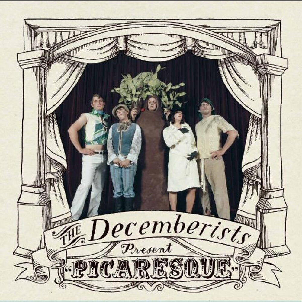 the album cover for The Decemberists - Picaresque (W/Book) (Gate) [Indie Exclusive]