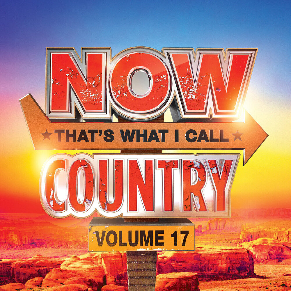 the album cover for Now Country 17 / Various (Colv) - Now Country 17 / Various [Colored Vinyl]