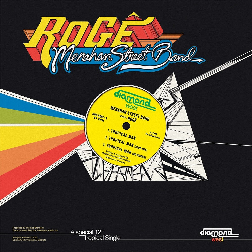 the album cover for Menahan Street Band - Tropical Man