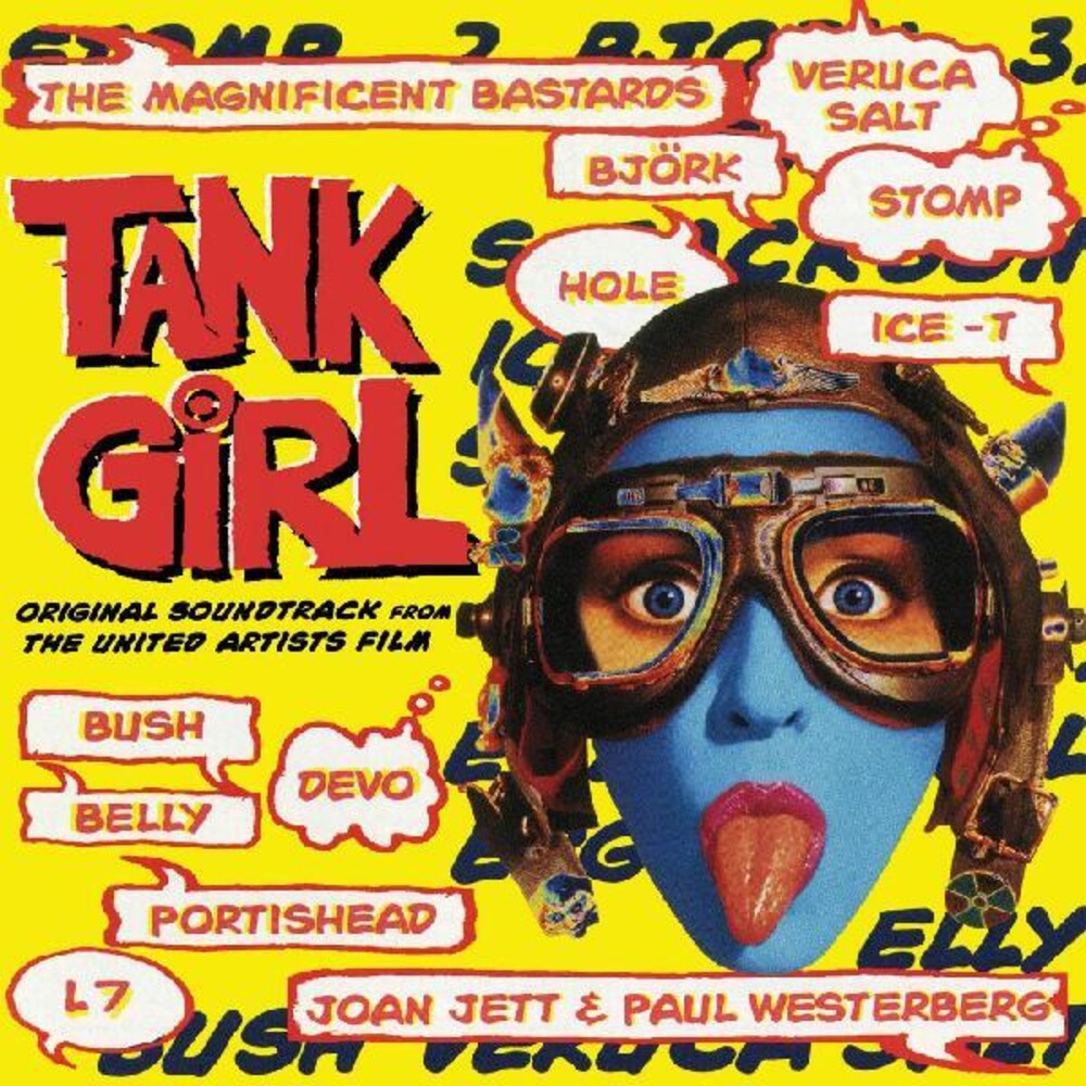the album cover for Tank Girl / O.S.T. - Tank Girl (Original Soundtrack from the United Artists Film)