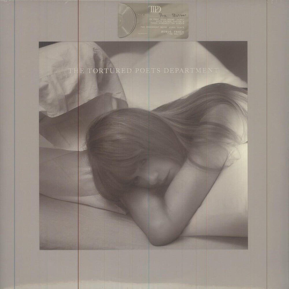 the album cover for Taylor Swift - Tortured Poets Department (Beig) (Bonus Track)