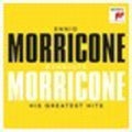 the album cover for Ennio Morricone - Ennio Morricone conducts Morricone - His Greatest Hits