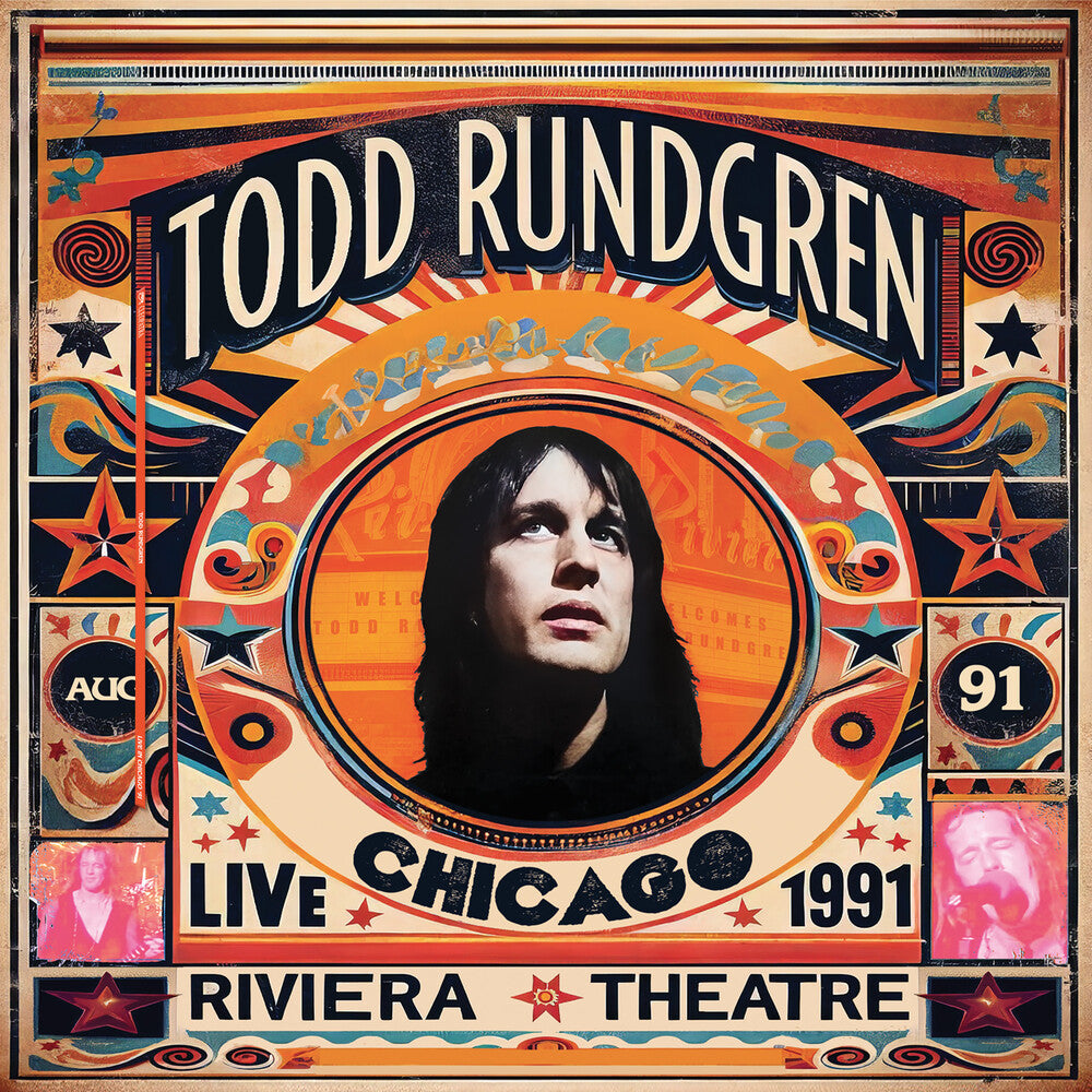 the album cover for Todd Rundgren - Live In Chicago '91 [Colored Vinyl] (Red) [Reissue]