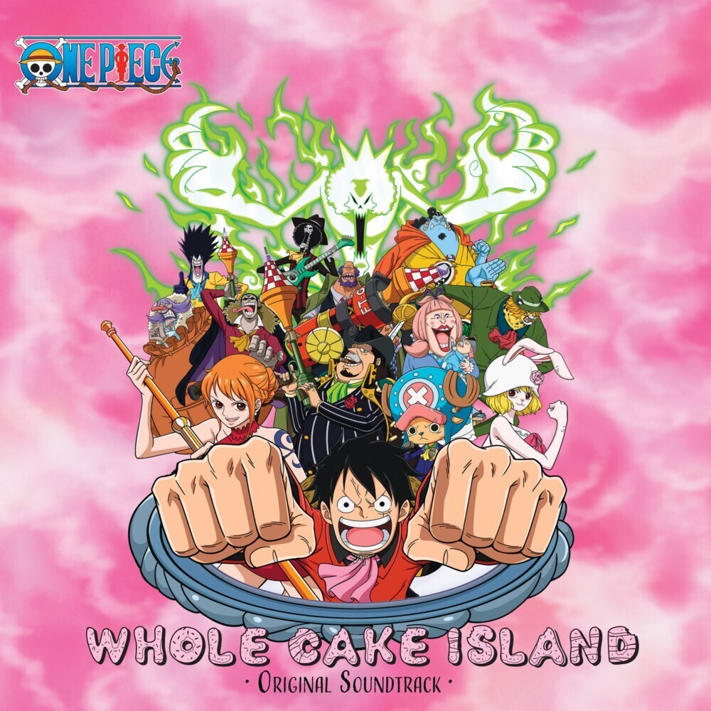 the album cover for Kohei Tanaka - One Piece Whole Cake Island - O.S.T.