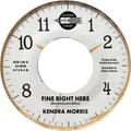 the album cover for Kendra Morris - Fine Right Here / Birthday Song (Blue) [Colored Vinyl]